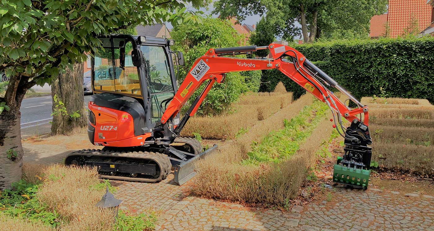 Verhuur minigravers Limburg
