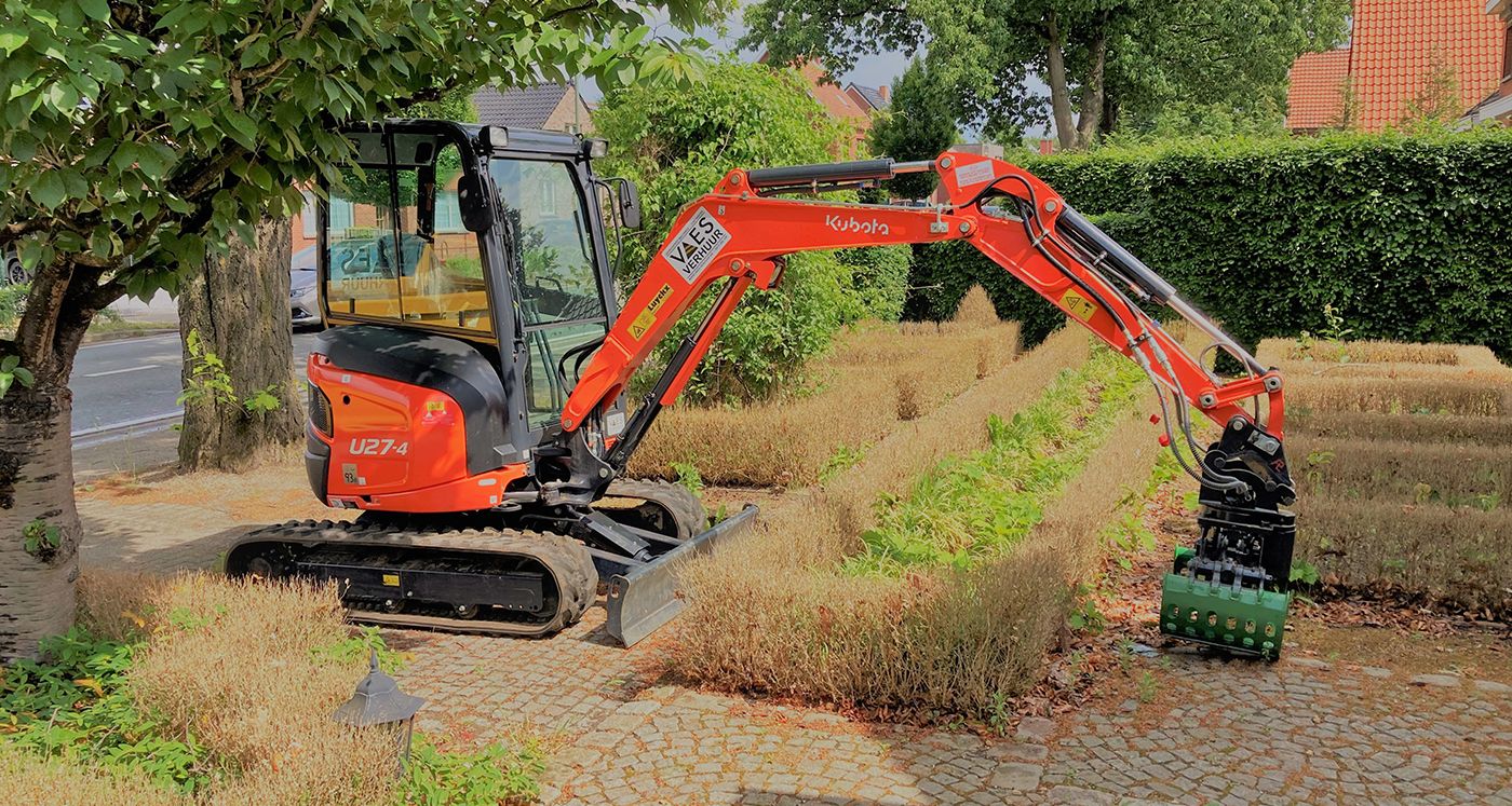 Verhuur minigravers Limburg